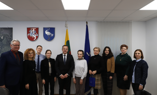 Делегация Республики Молдова посетила Висагинское самоуправление
