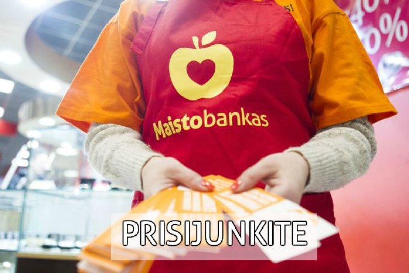 Приглашаем принять участие в весенней акции «Maisto bankas»