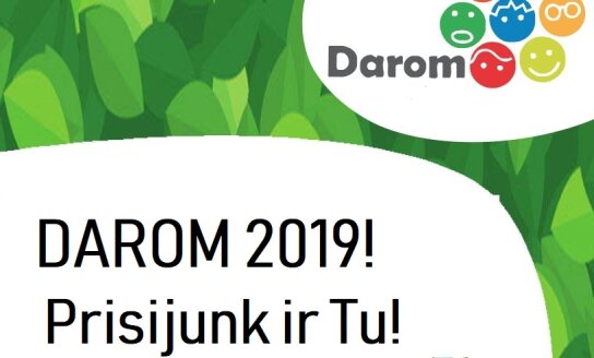 Visaginas jungiasi prie tvarkymosi akcijos „DAROM 2019“