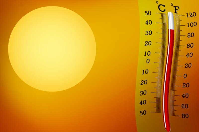 Perspėjimas apie pavojingą meteorologinį reiškinį – karštį