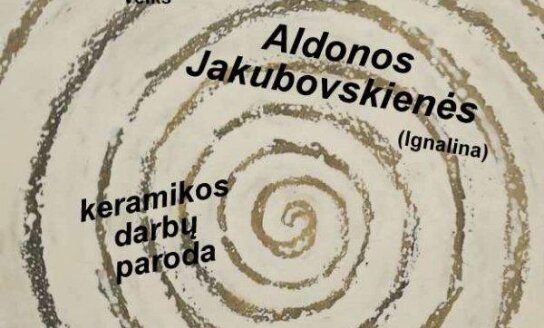 Kviečiame į Aldonos Jakubovskienės keramikos darbų parodą