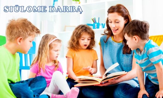 Visagino vaikų lopšelis-darželis „Auksinis raktelis“ siūlo darbą