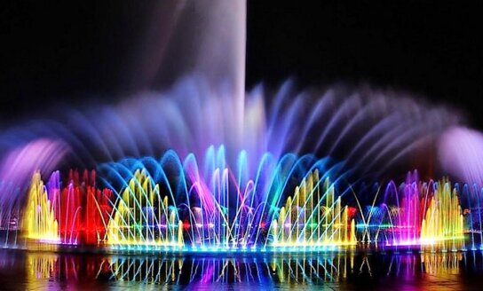 Поющий фонтан в Висагинасе уже 9 августа!