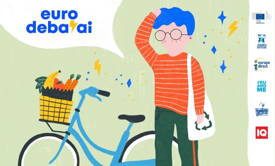 Prisijunk prie debatuotojų arba žiūrovų Eurodebatuose „Aš – žalias*! Mada ar būtinybė?“