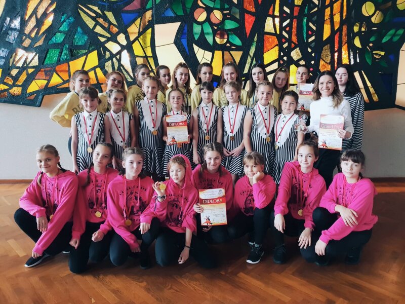 VKN šiuolaikinio šokio studija „Energy“ iškovojo prizines vietas
