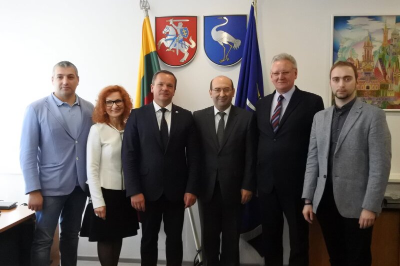 Armėnijos ambasadoriaus vizitas Visagine