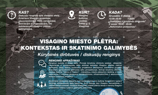 Nebūk abejingas, ateik, būk pokyčiu, dalyvauk diskusijose ir dirbtuvėse!