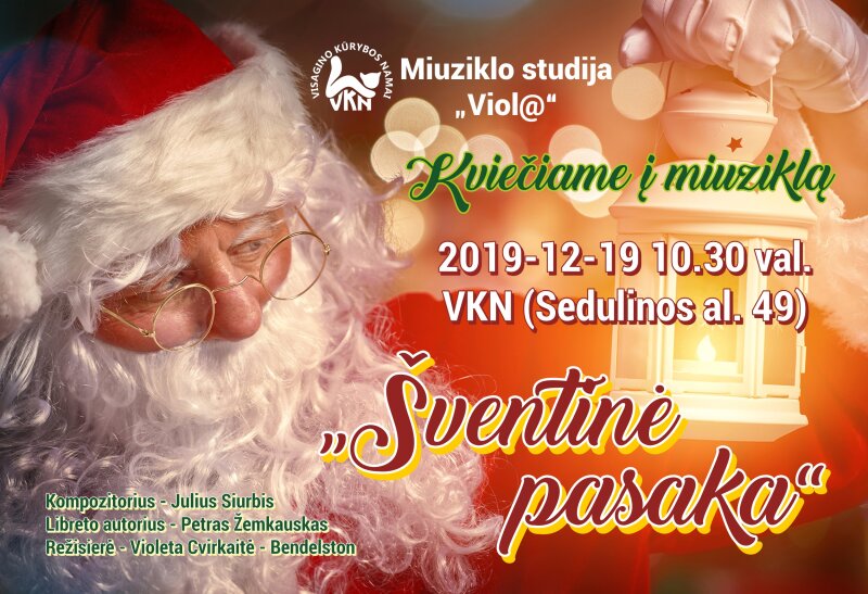 Miuziklas vaikams ir tėveliams!