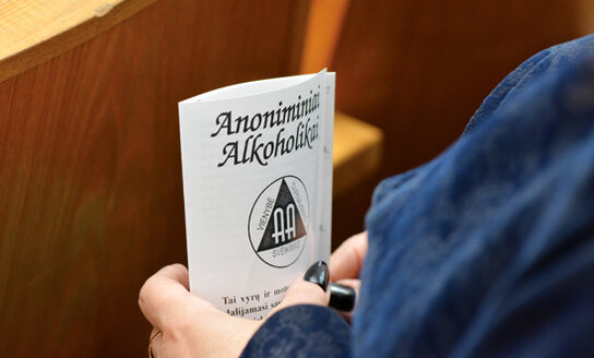 AA draugijos susitikimai