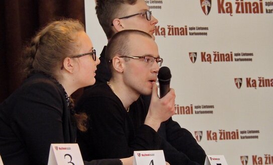 Kviečiame dalyvauti konkurse „Ką žinai apie Lietuvos kariuomenę“