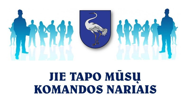 Nauji darbuotojai administracijoje