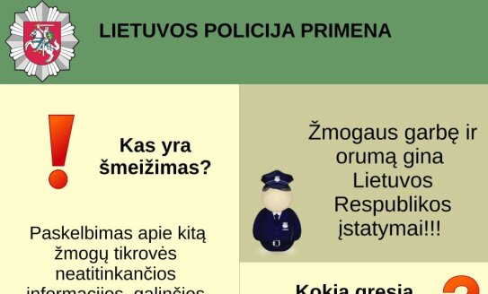 Gerbkime vieni kitus!