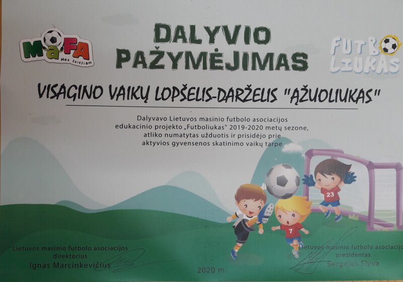 Žaidžiame „Futboliuką“