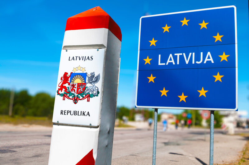 Nuo birželio 1 d. naikinama sienos su Latvija kontrolė