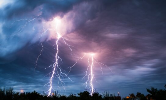 Perspėjimas apie pavojingą meteorologinį reiškinį – perkūniją