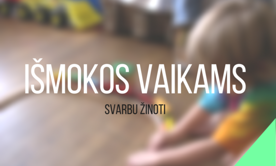 Vienkartinės išmokos vaikams