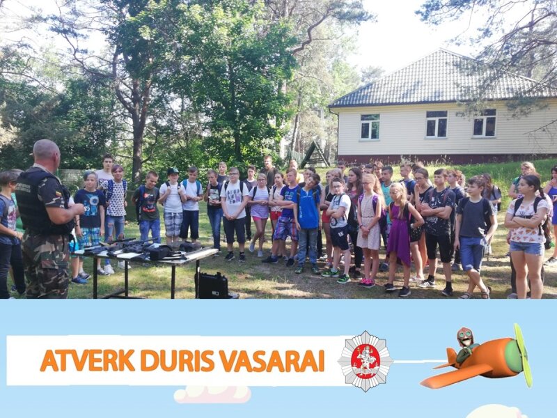 Vilniaus pasienio rinktinė atveria duris vasarai