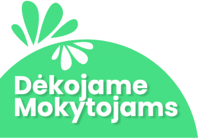 Švietimo ministras ir moksleiviai kviečia padėkoti mokytojams