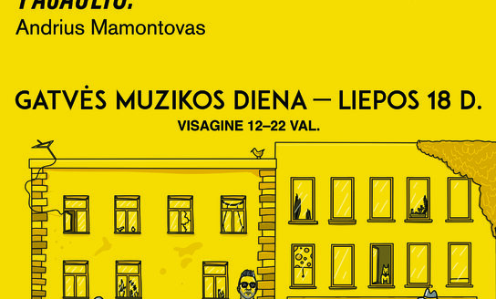 Kviečia Gatvės muzikos diena!