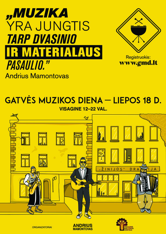 Kviečia Gatvės muzikos diena!