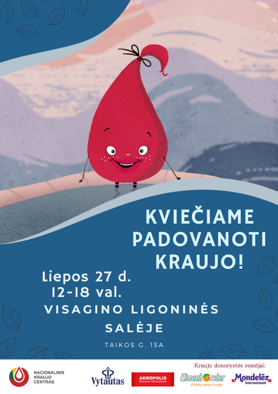 Kviečiame padovanoti kraujo
