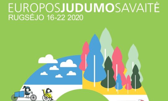 Europos judumo savaitė 2020: „Judumas – be jokios taršos!“