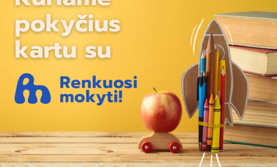 Visagino „Gerosios vilties“ progimnazija dalyvauja programoje „Renkuosi mokyti!“