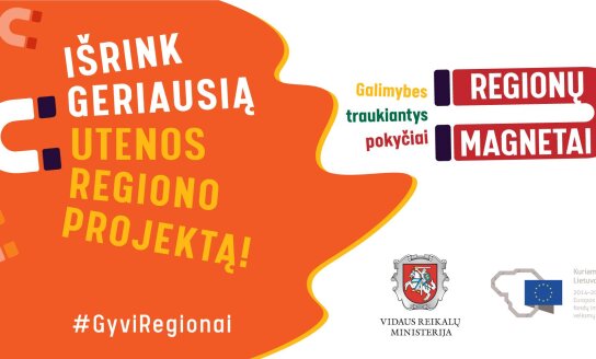 Išrink geriausią Utenos regiono projektą! Balsuok už Visaginą!