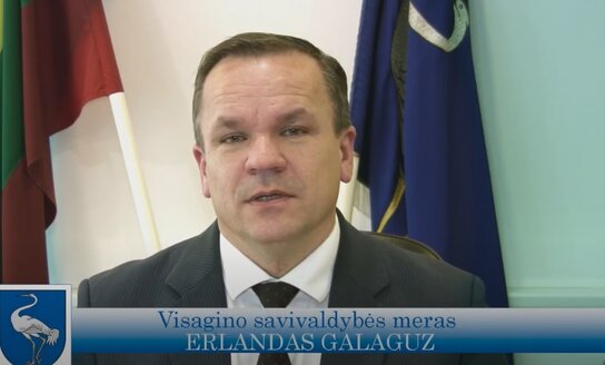 Meras Erlandas Galaguz atsako į visaginiečių klausimus