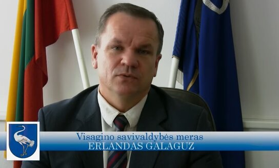 Meras Erlandas Galaguz atsako į visaginiečių klausimus