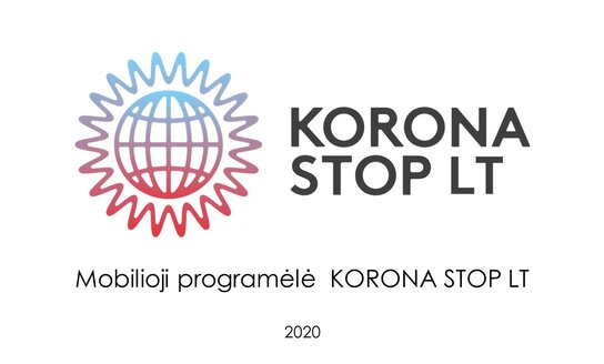 Junkis prie programėlės KORONA STOP LT, padėk sustabdyti viruso plitimą!