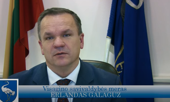 Meras Erlandas Galaguz atsako į visaginiečių klausimus