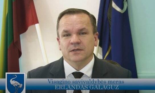 Meras Erlandas Galaguz atsako į visaginiečių klausimus