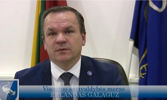 Meras Erlandas Galaguz atsako į visaginiečių klausimus