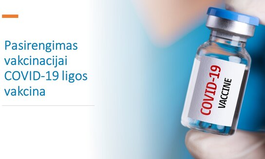 Dėl vakcinacijos organizavimo Visagino savivaldybėje