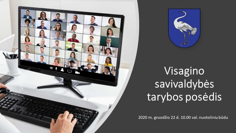 Gruodžio 22 d. – Visagino savivaldybės tarybos posėdis