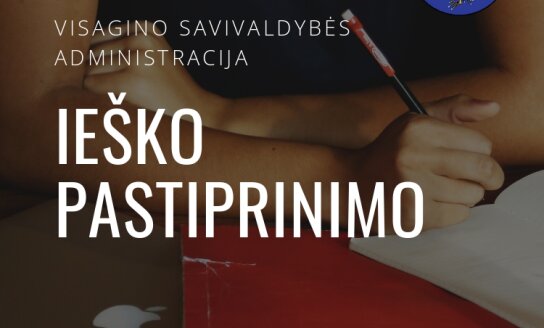 Skelbiamas konkursas Vidaus administravimo ir informacinių technologijų skyriaus vyriausiojo...
