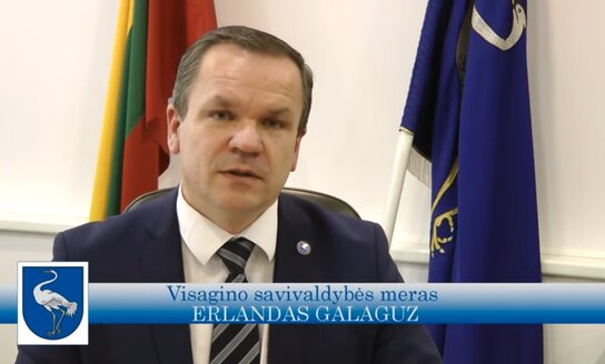 Meras Erlandas Galaguz atsako į visaginiečių klausimus