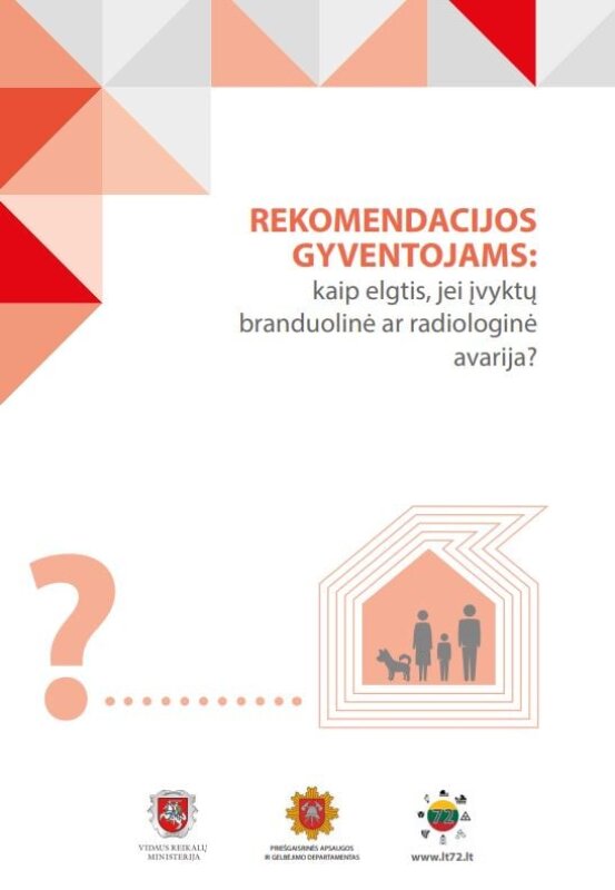 Informacija gyventojams kaip elgtis, jei įvyktų branduolinė ar radiologinė avarija?