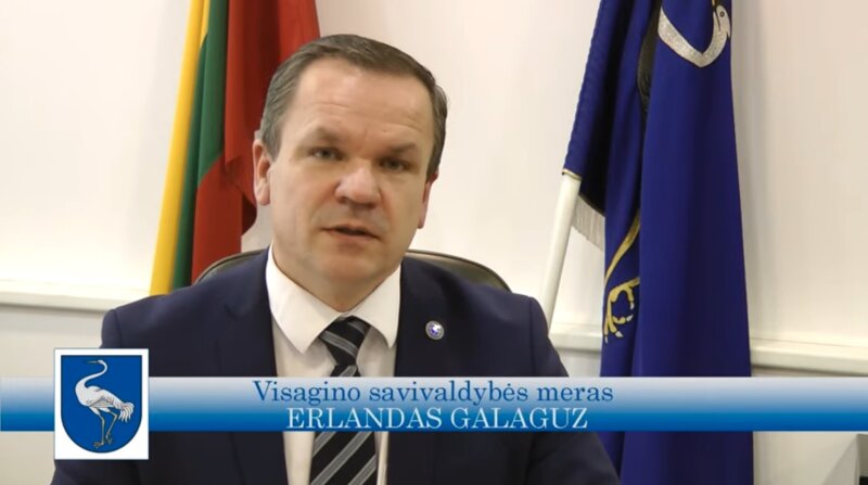 Meras Erlandas Galaguz atsako į visaginiečių klausimus