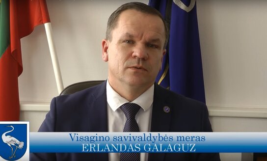 Meras Erlandas Galaguz atsako į visaginiečių klausimus