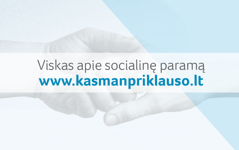 Viskas vienoje vietoje apie išmokas skirtingais gyvenimo atvejais – www.kasmanpriklauso.lt