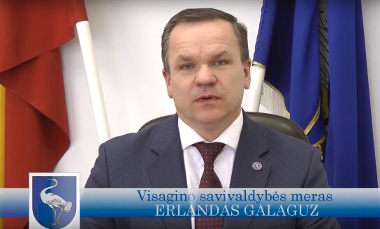 Meras Erlandas Galaguz atsako į visaginiečių klausimus