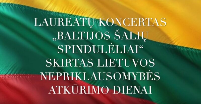 Konkurso laureatų koncertas „Baltijos šalių spindulėliai“