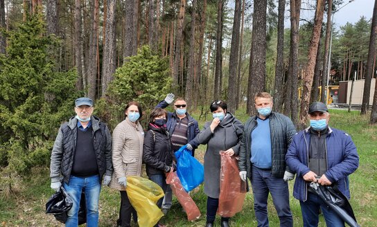 Gegužės 7-8 d. vyko aplinkos tvarkymo akcija „Darom 2021“