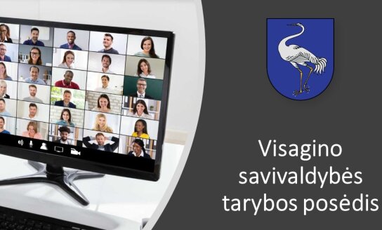 Gegužės 27 d. – Visagino savivaldybės tarybos posėdis