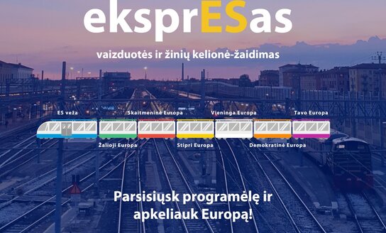 Virtuali kelionė-žaidimas „eksprESas"