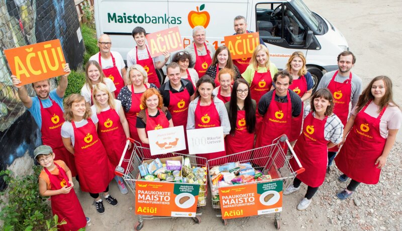 „Maisto bankas“ mini dvidešimties metų sukaktį