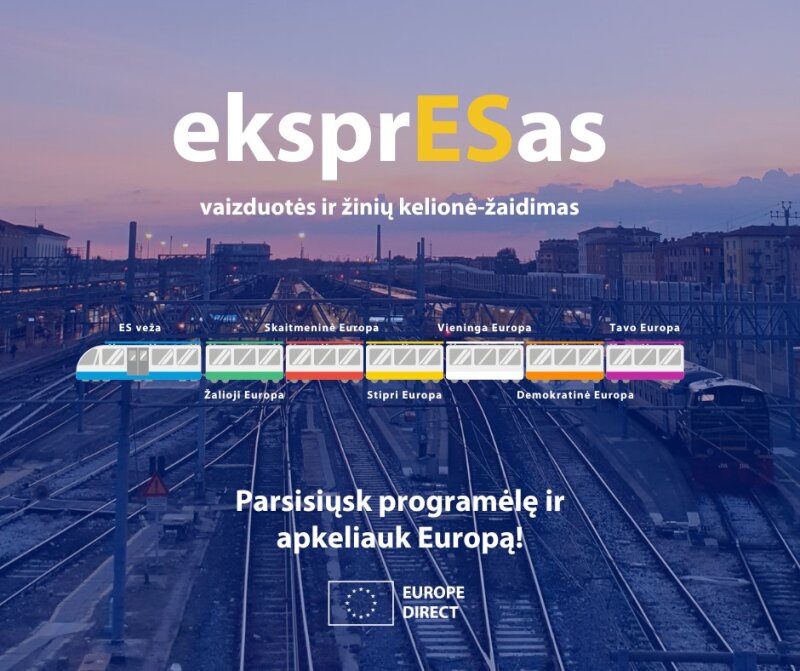 Virtuali kelionė-žaidimas „eksprESas"