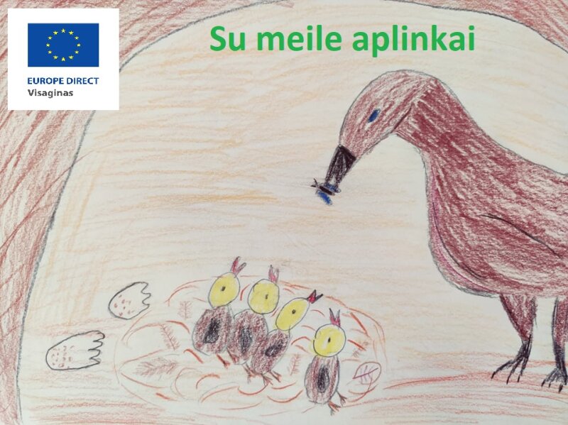 Kviečiame dalyvauti atviruko „Su meile aplinkai“ konkurse 